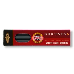 Koh i Noor Gioconda Ritstift 5,6 mm 6B 6p | Tillbehör & Refill