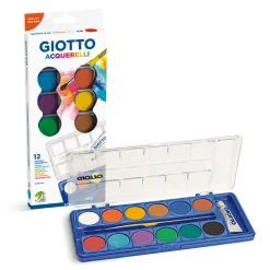 Giotto Acquerelli 12p | Barn Barnpennor