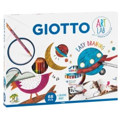 Giotto Art Lab Easy Draw 68p | Barn Målarset