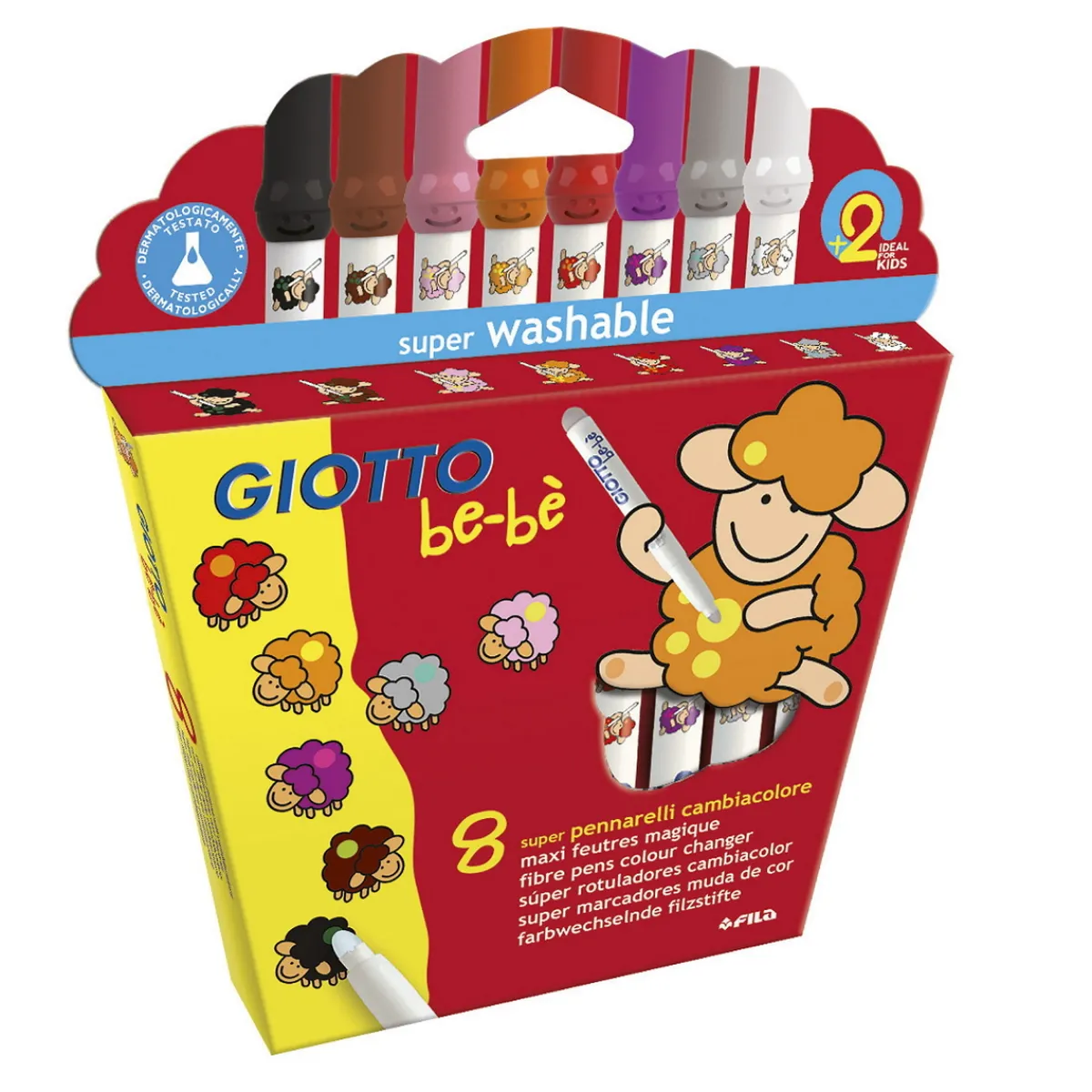 Giotto Be-bè Change Color 8p | Barn Barnpennor