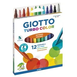 Giotto Turbo Tuschpennor 12p | Barn Barnpennor