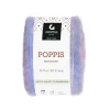 House of Yarn Gjestal Garn Poppis printgarn 50 g blå/mint – graderat garn