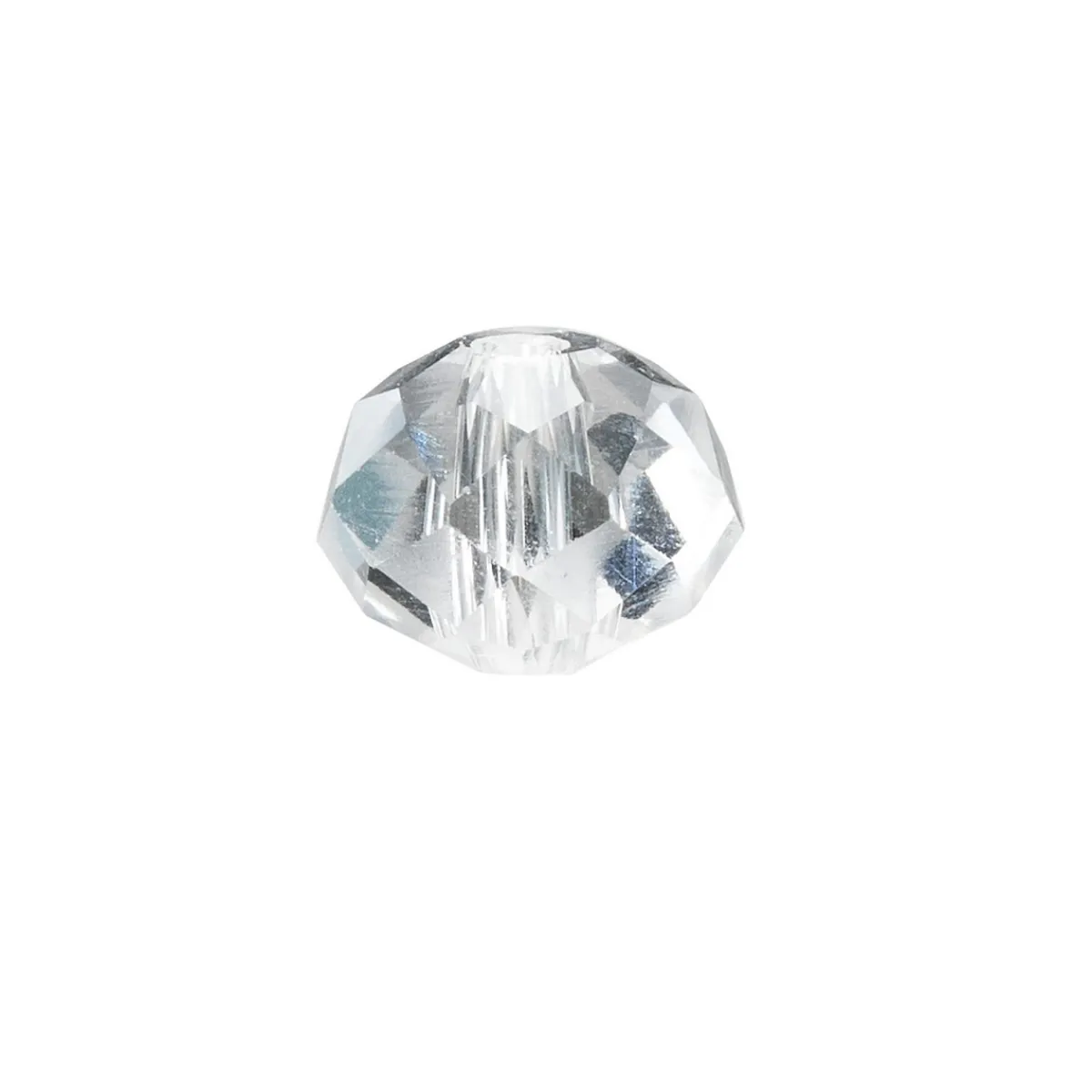 Panduro Jewellery Glaspärla facett kristall 80st | Glaspärlor