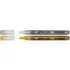 Panduro Hobby Glitter Pens 1 mm guld+silver | Tuschpennor & Markers