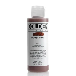 Golden Fluid Acrylics 118 ml - 2020 Burnt Sienna | Akrylfärger