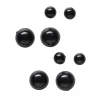 Panduro Hobby Ögon mix svarta 5 och 8 mm