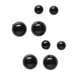 Panduro Hobby Ögon mix svarta 5 och 8 mm