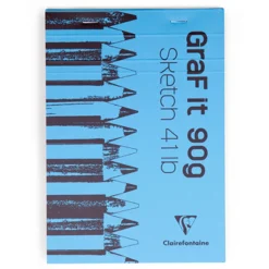 Clairefontaine GRAF'IT Skissblock A5 90g