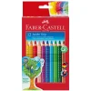 Barn Faber-Castell Grip Jumbo färgpennor 12-pack