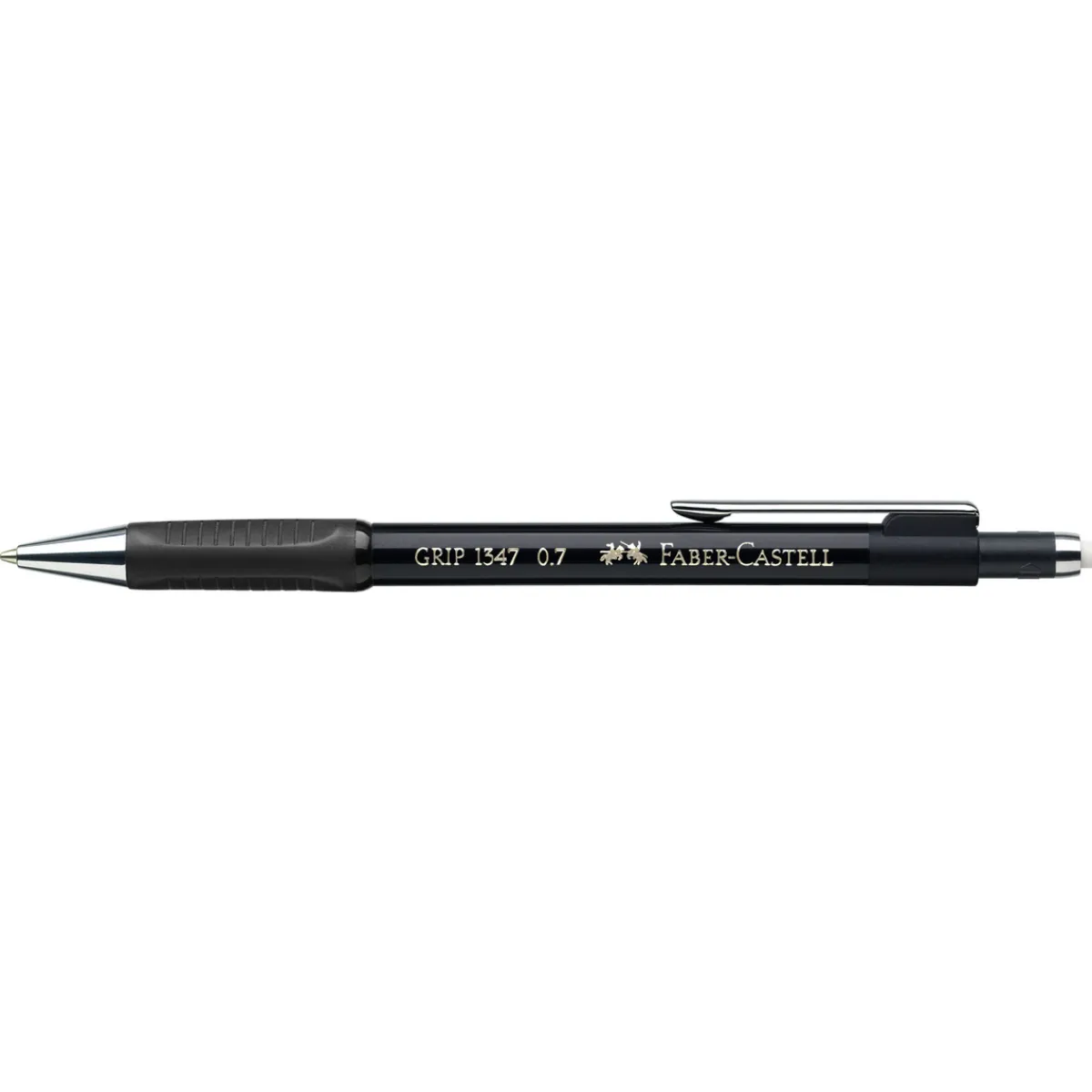Faber-Castell Grip 1347 stiftpenna 0.7 svart | Blyerts- & Grafitpennor