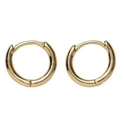 Panduro Jewellery Guldfärgade örhängen cirkel, Ø20 mm, 1 par | Örhängen