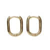 Panduro Jewellery Guldfärgade örhängen oval, 11×15 mm, 1 par