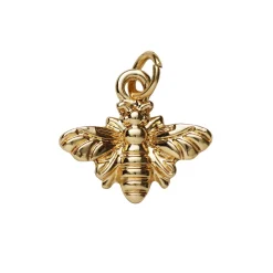 Panduro Jewellery Guldfärgat hänge charm bi 15,5×13,4 mm | Metallhängen