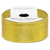 Panduro Hobby Guldigt glitterband – 25 mm brett och 8 meter långt | Glitter- & Ståltrådsband
