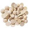 Panduro Hobby Halva träkulor 40 st i två storlekar Ø25 mm H12,5 mm och Ø30 mm H15 mm