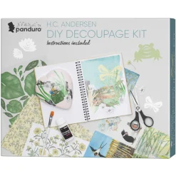 HC Andersen H.C. Andersen DIY Decoupage Kit – allt du behöver för sagolikt decoupage!