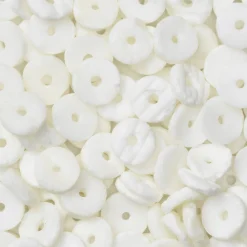Panduro Jewellery 90–100 heishi beads / heishi-pärlor av äkta snäckskal