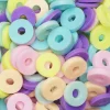 Panduro Jewellery Heishi-pärlor i rör – härlig mix med vita, ljusa & aprikosfärgade heishis, Ø6 mm