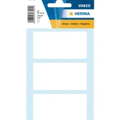 Herma Etikett 34x67mm Vit rekt | Pappersstickers