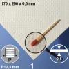 Hermoli ark strukturerat 2,3mm | Övrigt