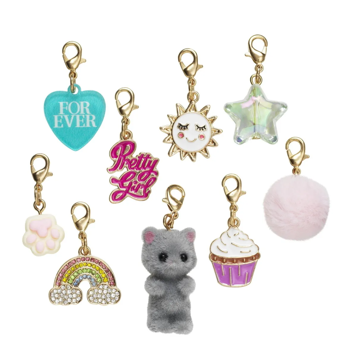 Panduro Jewellery Hängen charms 9-pack, cute & cozy tema – perfekta för att skapa söta smycken! | Akrylhängen