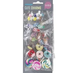 Barn Panduro Hobby Hängen charms, 28 st. i 5 olika roliga & färgglada designer