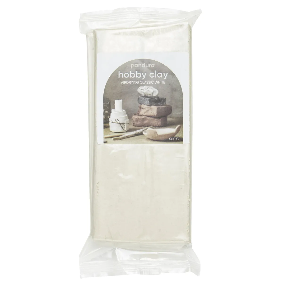 Panduro Hobby Hobby Clay Classic 500 g vit | Hobbyclay