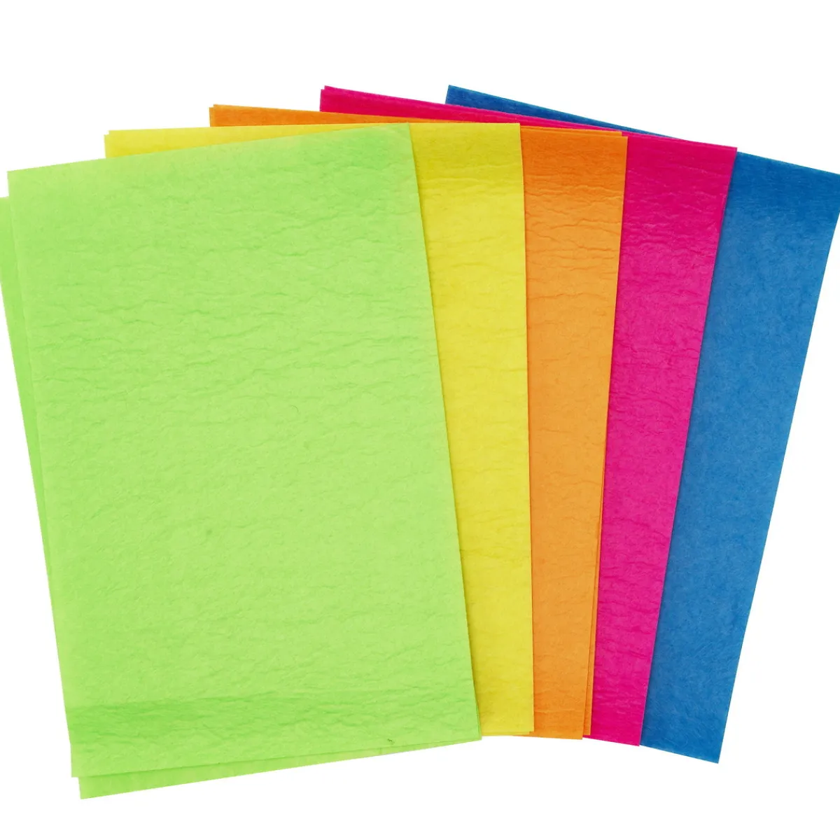 Panduro Hobby Hobbyfilt 20×30 cm, 10 filtbitar i neonfärger, 2 av varje färg | Filt