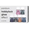 Panduro Hobbylack Hobbylack gloss 6×20 ml Effect – 6 metallic- och effektfärger