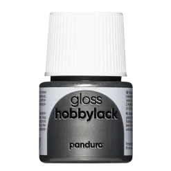 Panduro Hobbylack Hobbylack gloss 45 ml pewter | Hobbyfärger