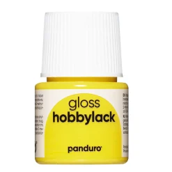 Panduro Hobbylack Hobbylack gloss 45 ml yellow | Hobbyfärger
