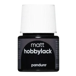 Panduro Hobbylack Hobbylack matt 45 ml black | Hobbyfärger