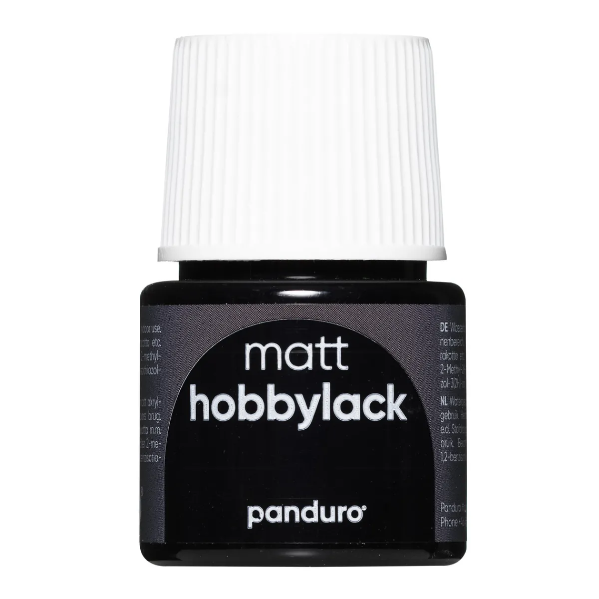 Panduro Hobbylack Hobbylack matt 45 ml black | Hobbyfärger
