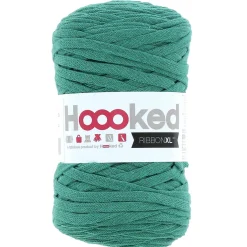 Hoooked Hooked Ribbon XL garn 250g mörkgrön – RXL52 Lush green