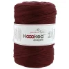 Hoooked Zpagetti Medium trikågarn 450 g brun – Bordeaux shades, pris per styck | Bomullsgarn