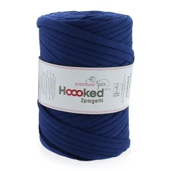 Hoooked Zpagetti Medium trikågarn 450g blå – Mid Blue shades ZP004-15, pris per styck | Bomullsgarn