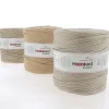 Hoooked Zpagetti Medium trikågarn 900 g beige – Beige shades ZP005-17, pris per styck | Bomullsgarn