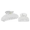 Panduro Jewellery Hårklämmor av transparent plast 2-pack – Längd 10,5 & 5,5 cm | Håraccessoarer
