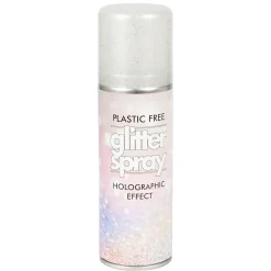 Barn Joker Hårspray glitter multifärg 100 ml, holografisk effekt, blinga håret till fest & maskerad!