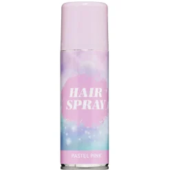 Barn Joker Hårspray pastellrosa 100 ml – färga håret till fest, maskerad och utklädnad!