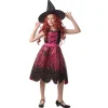 Barn Joker Häxklänning utklädnad halloween, strl. 134–140, för barn 9–11 år
