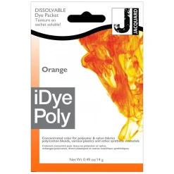 JACQUARD iDye Poly textilfärg för syntetmaterial, Orange 448 | Textilfärger
