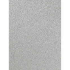 Panduro Hobby Iron-On glitterark silver A4 | Iron-Ons