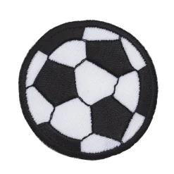 Panduro Hobby Iron-on tygmärke fotboll, Ø 50 mm