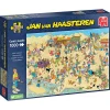 Barn Jan Van Haasteren pussel Sand Sculptures, 1000 bitar, 68×49 cm