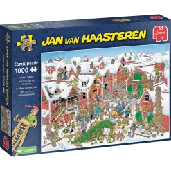Jan Van Haasteren pussel – Santa´s Village. 1000 bitar, 68×49 cm | Barn Pussel