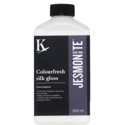 Kreatima Jesmonite Silk Gloss 0,5l – glansig skyddslack för Jesmonite | Avgjutningsmaterial