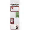 Panduro Design Juletiketter på rulle 120 st. självhäftande etiketter till julklappar, 58×36 mm