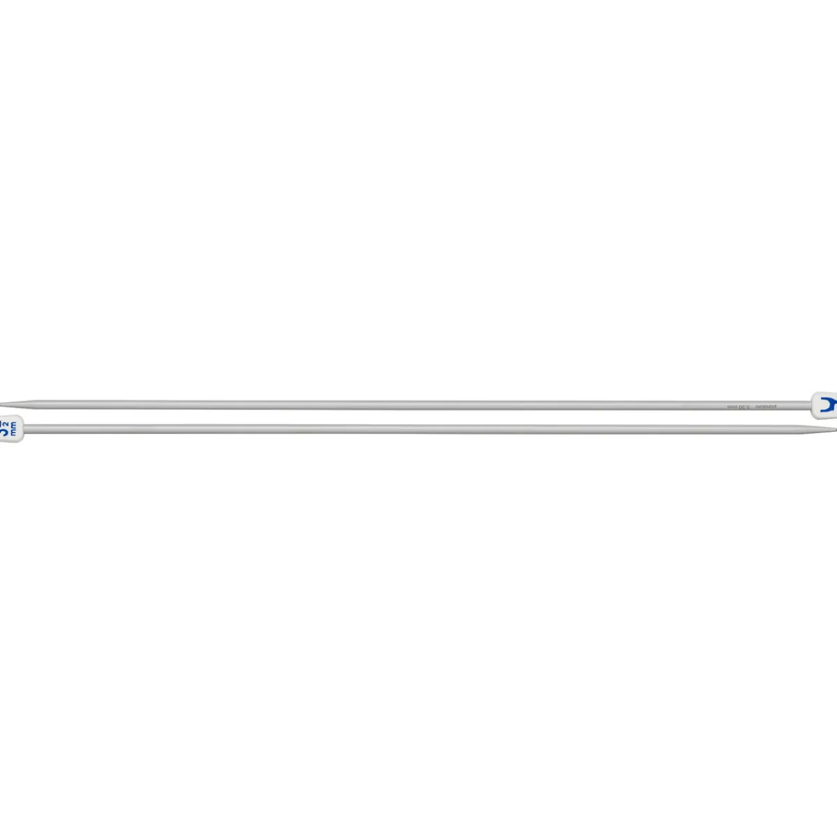 Pony yarn accessories Jumperstickor, längd 30 cm Ø3,5 mm – aluminium | Jumperstickor