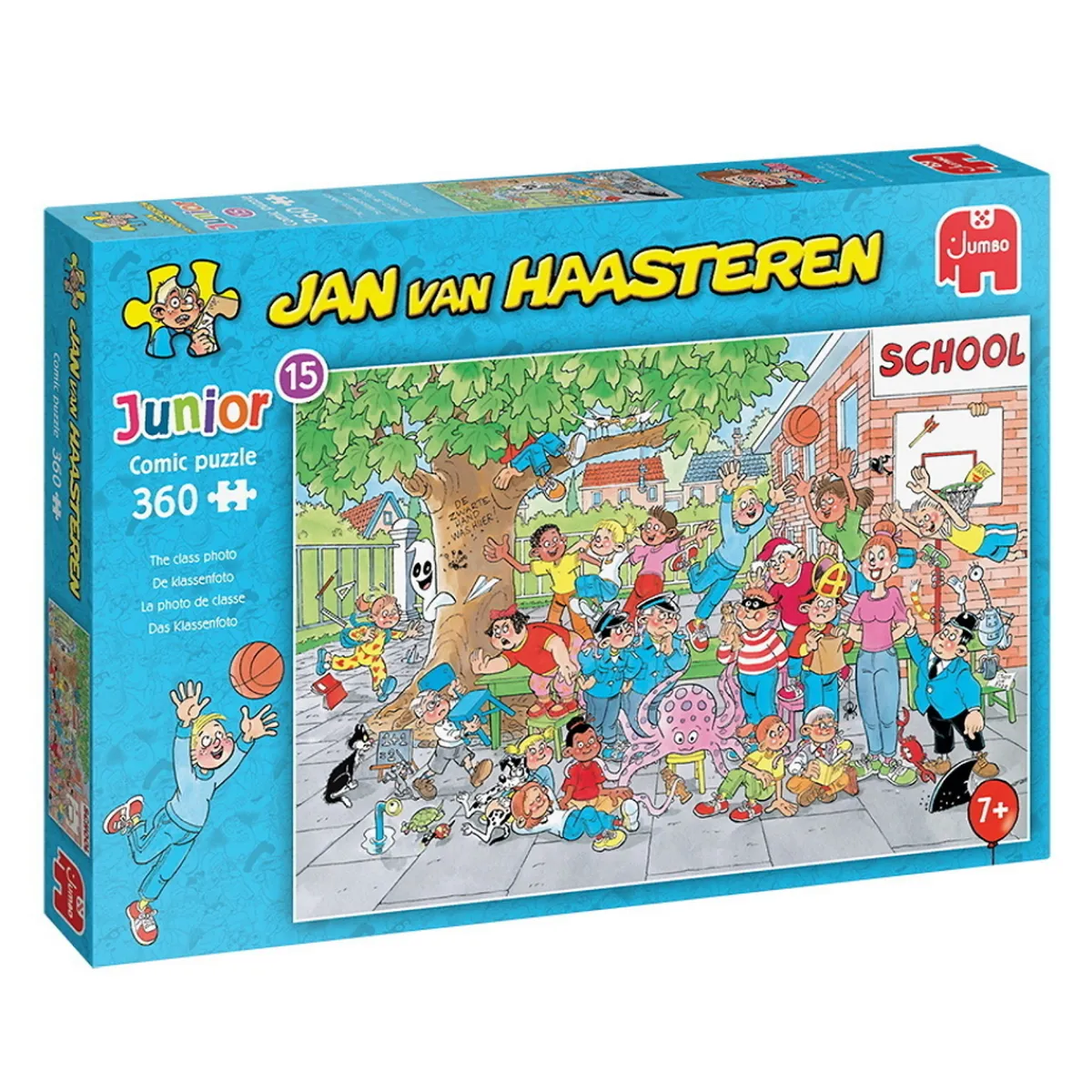 Jan Van Haasteren JvH Junior Pussel The Class Photo – 360 bitars barnpussel av , 49×35 cm | Barn Barnpussel